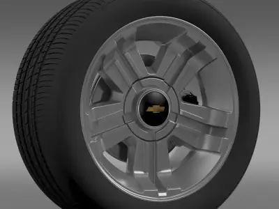 Chevrolet Suburban LZ1 2008 3D model