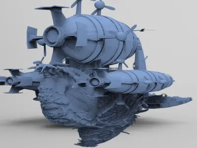 Genma Zeppelin 1 3D 3D model