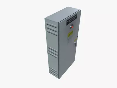 Control Panel 3D model buy