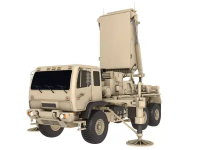 ANTPQ-53 Radar 3D model