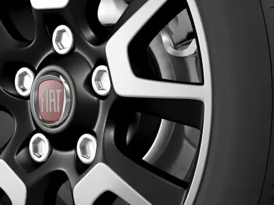 Fiat Ducato Panorama wheel 3D model