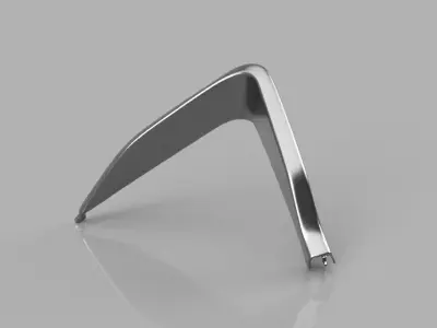 Honda Goldwind side cover 3D print model