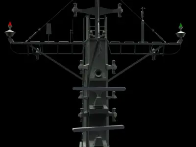 Mast HSM 3D model