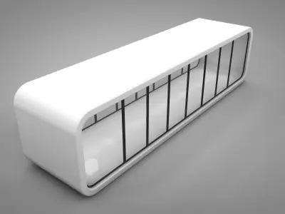 Coodo Mobile modular living 3d model 3D model