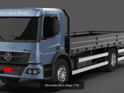 Trucks And Trailers 3D Model Pack