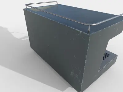 Coffee Machine Low-poly 3D model buy