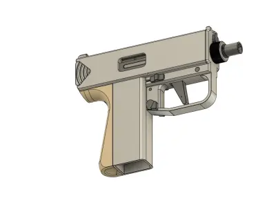 LITTLE MACHINE GUN 3D model