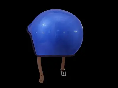 Helmet-Low Poly helmet Low-poly 3D model
