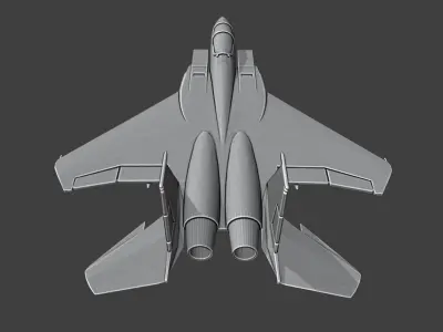 McDonnell Douglas F-15E 3D print model
