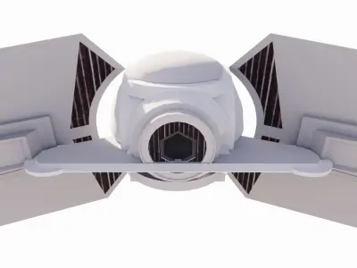 Spaceship-spacecraft-15 3D model