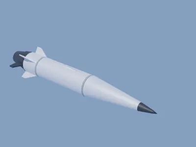 Kh-47m2 Hypersonic Missile - 3D Print 3D print model