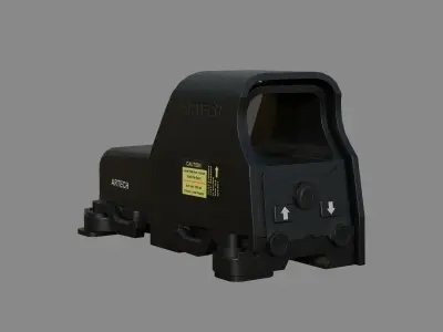 Weapon - Scope - 04 - EoTech Low-poly 3D model