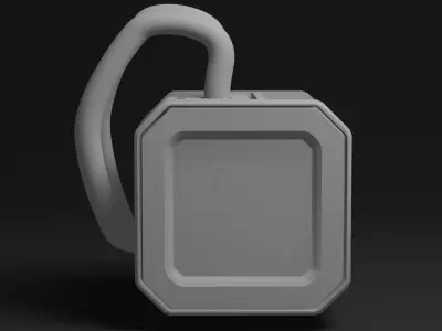 Sci Fi Architecture Object 3D model