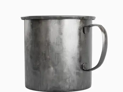 Steel Survival Cup 02 3D model