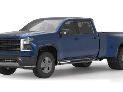 Generic Pickup Truck 01 3D model