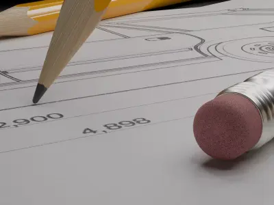 Pencil 3D Free 3D model