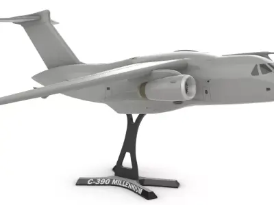 C-390 Millennium  3D print model
