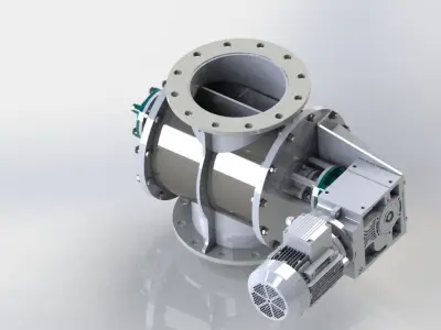 DN 250 AIR LOCK - AIR VALVE 3D model
