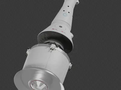 Excalibur Almaz Reusable Reentry Vehicle 3D model