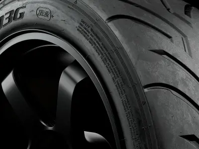 Dunlop Direzza 03G 3D model