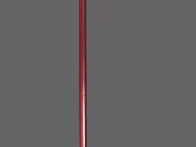Game Ready Crowbar shovel 3D model