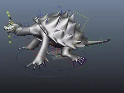 tortoise dinosaur Free 3D model