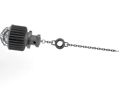 Industrial Light 3D model PBR