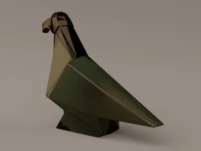 Bronze Bird Free 3D model