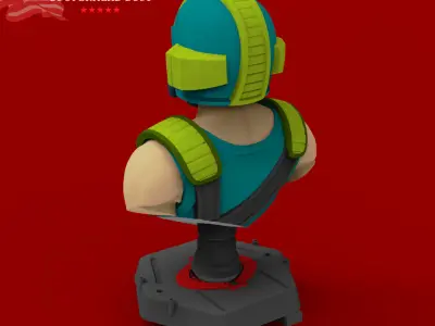 GI JOE Charaters CooperHead Bust 3D print model