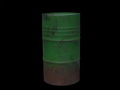 Barrel Free low-poly 3D model purchase