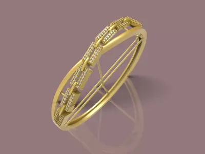 Fancy Bracelet 3DM - 002 3D print model