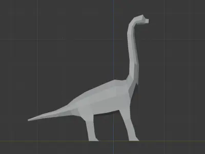 Brachiosaurus Free 3D print model