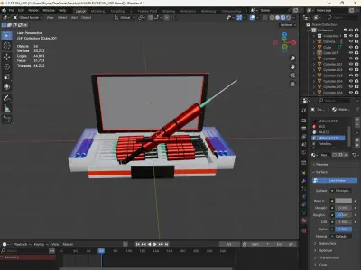 RED MEDICINE FREE Free low-poly 3D model