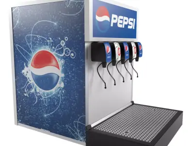 Pepsi Fountain Machine  3D model