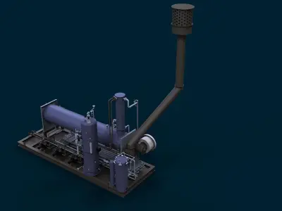 Regenaration skid Free 3D model