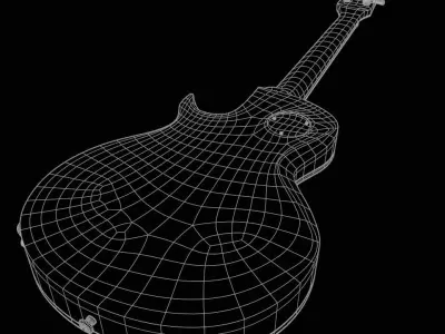 ESP LTD EC-1000 Electric Guitar 3D model