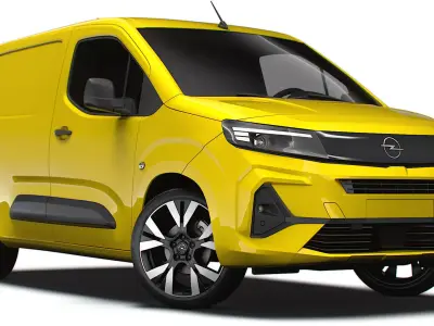 Opel Combo e Van SWB 2024 3D model