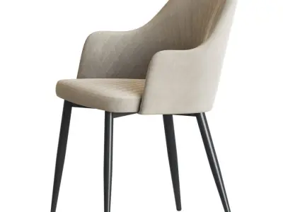 Armrests William Chair 3D model