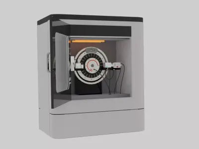 XRD model Free 3D model