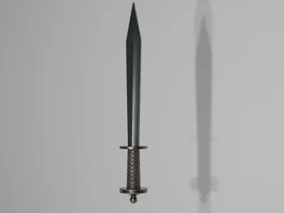 Gladius Sword Low-poly 3D model