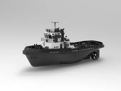 boat  - 3D model