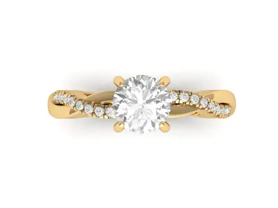 Wedding Ring 3D print model