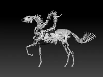 NUSJURO - FIVE ELDERS - ONE PIECE - PART 2 3D print model