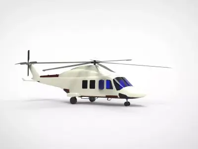 AgustaWestland AW139 3D model purchase