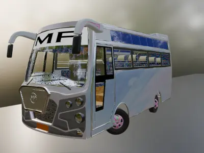 407 Tourist Van 3D model