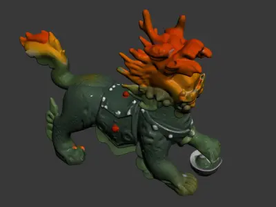 Jade display 3D model