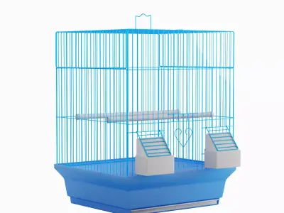 Birdcage 01  3D model
