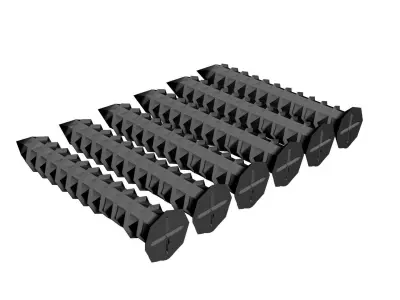 Screws 3D model purchase