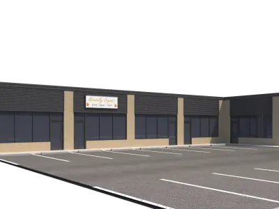 Retail-097 Retail Store 3D model