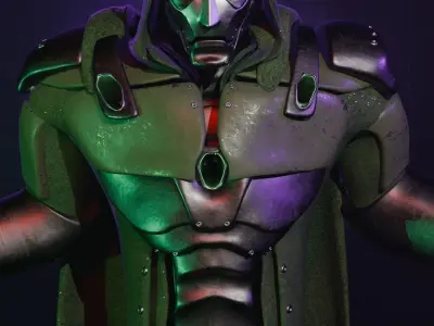 Dr Doom Free 3D model